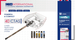 Desktop Screenshot of cta-international.com